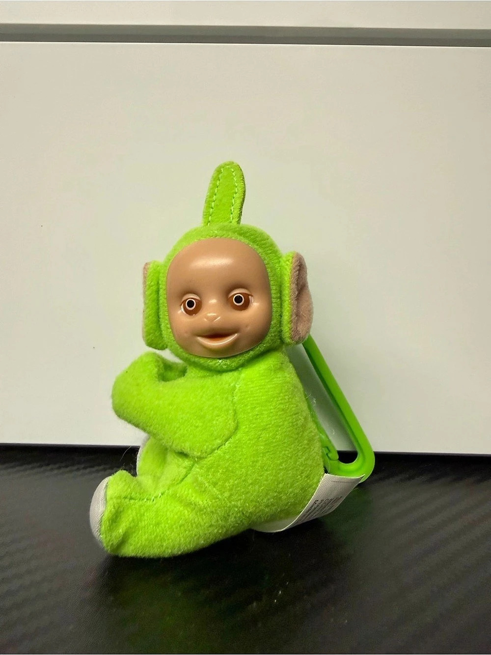 Teletubbies Green Plush Clip-On Toy Like New